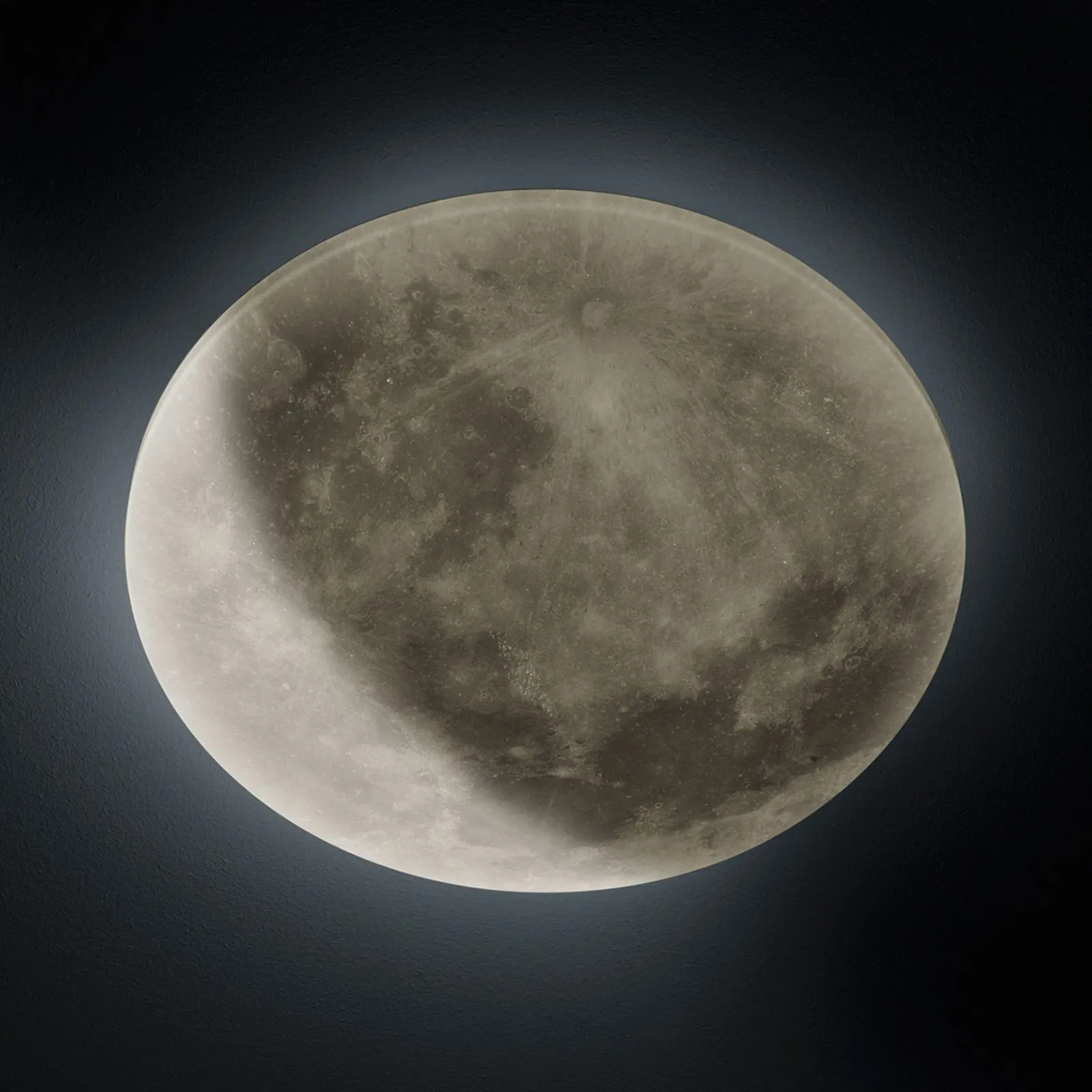 Plafoniera LED Lunar con telecomando, 40 cm